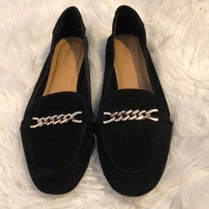 Black Suede Loafers